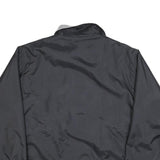 SWITCHER Mens Black Jacket L Polyester Blend Reversible Zip Plain Casual
