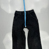 Wrangler Carpenter Pants - 26W US 4 Black Cotton