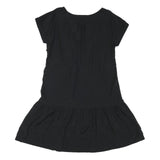 GAP Womens Black Day Polyester Blend Mini Dress UK 12 Zip Front Casual