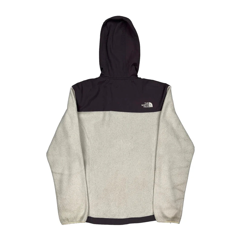 Denali The North Face Fleece Jacket - Medium Cream Polyester