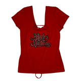 Harley Davidson Top - Medium Red Cotton