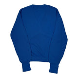 Izod Lacoste Sweater - Large Blue Cotton