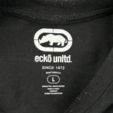 Ecko Unltd Spellout T-Shirt - Large Block Colour Cotton