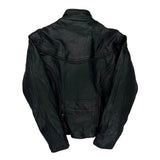 Unik Motorcycle Leather Jacket - Small Black Leather