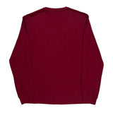 Polo By Ralph Lauren Long Sleeve T-Shirt - Large Burgundy Cotton