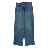Hawk Wide Leg Jeans - 30W 31L Blue Denim