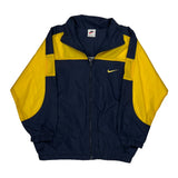 Nike Spellout Windbreaker - Medium Navy Polyester