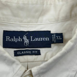 Ralph Lauren Shirt - XL Cream Cotton