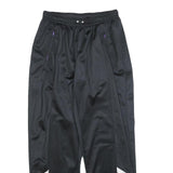 Womens Joggers Black & Purple Regular Tapered M W28 L28 Polyester Comfort Fit