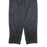 Womens Joggers Black & Purple Regular Tapered M W28 L28 Polyester Comfort Fit