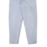 JEFFERY JEANS Womens Jeans Blue Relaxed Tapered Denim Light W26 L26 Stylish