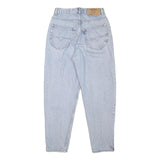 JEFFERY JEANS Womens Jeans Blue Relaxed Tapered Denim Light W26 L26 Stylish