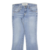 LEVI'S Womens 518 Bootcut Jeans Light Blue Denim Cotton Blend Regular W32 L32