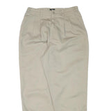 LEE Mens Cotton Blend Beige Relaxed Tapered Trousers W28 L27 Casual Comfort