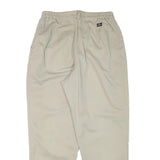 LEE Mens Cotton Blend Beige Relaxed Tapered Trousers W28 L27 Casual Comfort