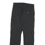 DICKIES Womens Slim Black Denim Slim Jeans W28 L30 Workwear Utility Style