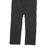 DICKIES Womens Slim Black Denim Slim Jeans W28 L30 Workwear Utility Style