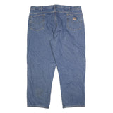 CARHARTT Mens Jeans Blue Relaxed Straight Denim Medium W44 L30 Classic Workwear