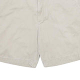 NAUTICA Mens Shorts Beige Casual Plain XL W38 Cotton Comfortable Classic Fit