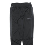 ADIDAS Mens Joggers Black & Grey Slim Tapered M W28 L27 Athletic Bottoms