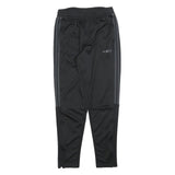 ADIDAS Mens Joggers Black & Grey Slim Tapered M W28 L27 Athletic Bottoms