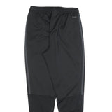 ADIDAS Mens Joggers Black & Grey Slim Tapered M W28 L27 Athletic Bottoms