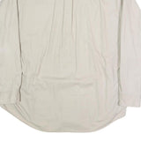 TOMMY HILFIGER Mens Beige Shirt XL Cotton Blend Long Sleeve Classic Fit Button