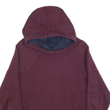 NIKE Mens Maroon Pullover Hoodie S Casual Sportswear Lightweight