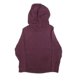 NIKE Mens Maroon Pullover Hoodie S Casual Sportswear Lightweight