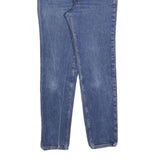 LEVI'S Womens Jeans Blue Slim Straight Denim Medium W25 L28 Classic Fit Button