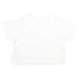 LEVI'S Womens White Cotton T-Shirt L Short Sleeve Crew Neck Pocket Plain