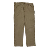 Wrangler Carpenter Pants - 34W 32L Khaki Cotton