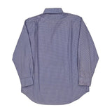 Polo By Ralph Lauren Checked Shirt - Large Blue Cotton