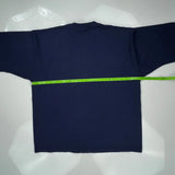New England Patriots Reebok Nfl T-Shirt - 2XL Navy Cotton