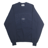 LEE Mens Navy Blue Crew Neck M Grandpa Dennie Cotton Sweatshirt Casual Wear