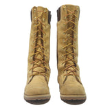 TIMBERLAND 14 Eye Premium Lace-Up Womens Boots Brown & Honey Wheat Leather UK 5