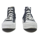 CONVERSE Chuck Taylor All Star Womens High Top Trainers Black Cotton Blend UK