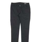 SILVIAN HEACH Womens Polyester Blend Black Slim Skinny Trousers W26 L30