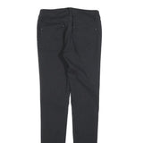 SILVIAN HEACH Womens Polyester Blend Black Slim Skinny Trousers W26 L30