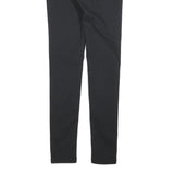 SILVIAN HEACH Womens Polyester Blend Black Slim Skinny Trousers W26 L30
