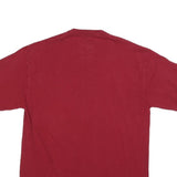 RUSSELL ATHLETIC Mens Maroon USC Chess T-Shirt M Short Sleeve Crew Neck Cotton