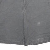 CARHARTT Mens Shorts Grey Casual Relaxed Fit XL W40 Workwear Cotton Blend