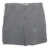 CARHARTT Mens Shorts Grey Casual Relaxed Fit XL W40 Workwear Cotton Blend
