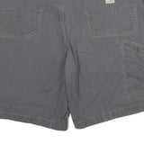 CARHARTT Mens Shorts Grey Casual Relaxed Fit XL W40 Workwear Cotton Blend