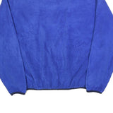 LL BEAN Mens Blue Plain Pullover Jersey Crew Neck Basic Knit L Lightweight