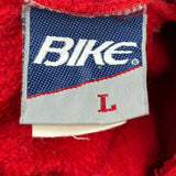 Chicago Bulls Bike Graphic Hoodie - Large Red Cotton