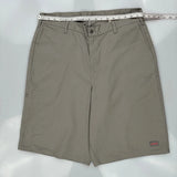 Dickies Chino Shorts - 36W 10L Gray Cotton Blend