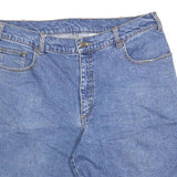 JOHN BANER Mens Denim Blue Shorts M W34 Classic Cotton Blend Casual