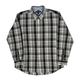 Tommy Hilfiger Checked Shirt - XL Black Cotton