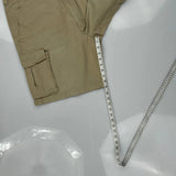 Wrangler Cargo Shorts - 36W 9L Khaki Cotton